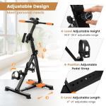 Pedal Exerciser Bike for Seniors with Monitor