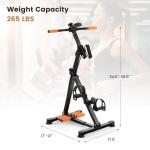 Pedal Exerciser Bike for Seniors with Monitor