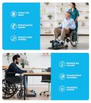 Portable Under Desk Elliptical for Seniors