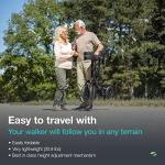 Helavo All Terrain Walker Rollator for Seniors