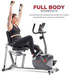 Smart Magnetic Recumbent Exercise Bike for Seniors