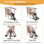 Multi-Function Pedal Exerciser for Seniors and Rehab