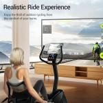Quiet Recumbent Exercise Bike for Seniors