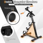 Goplus Senior Pedal Exerciser with Adjustable Resistance