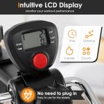 Goplus Senior Pedal Exerciser with Adjustable Resistance