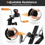 Goplus Senior Pedal Exerciser with Adjustable Resistance