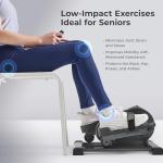Sunny Smart Motorized Mini Elliptical for Seniors