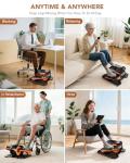 Portable Electric Under Desk Leg Exerciser for Seniors