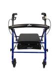 iLIVING ILG-800B Blue Heavy Duty Rollator Walker