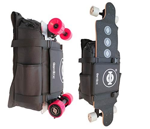 GoRide Electric Skateboard and Laptop Backpack Carrier