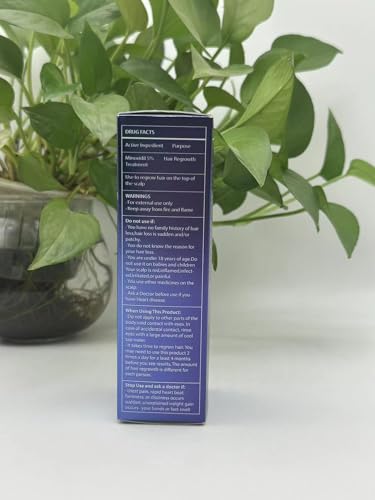 5% Minoxidil Hair Growth Spray for Men and Women