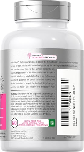 Hair Skin and Nails Vitamins with Biotin 300 Softgels