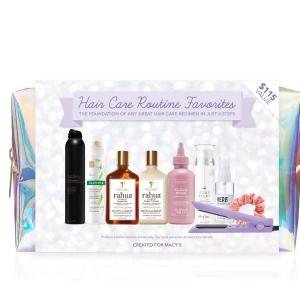 Hair Care Essentials Gift Set with Mini Iron