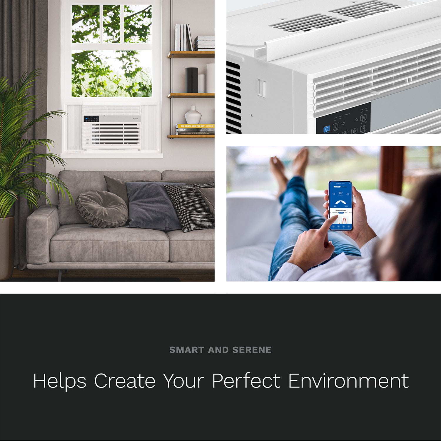 Smart Window AC with Remote and Timer