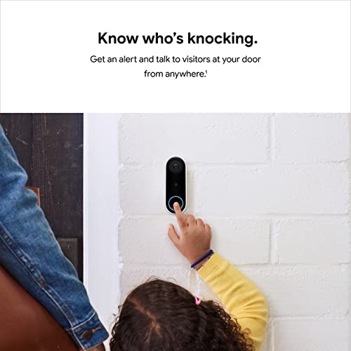 Nest Hello Wired Video Doorbell