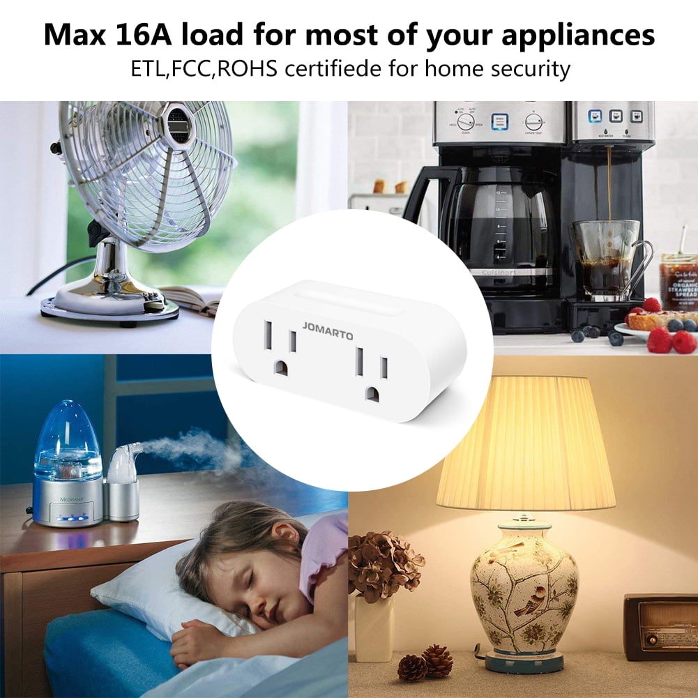 2-Pack Smart Plug for Echo Plus/Show with Energy Monitoring