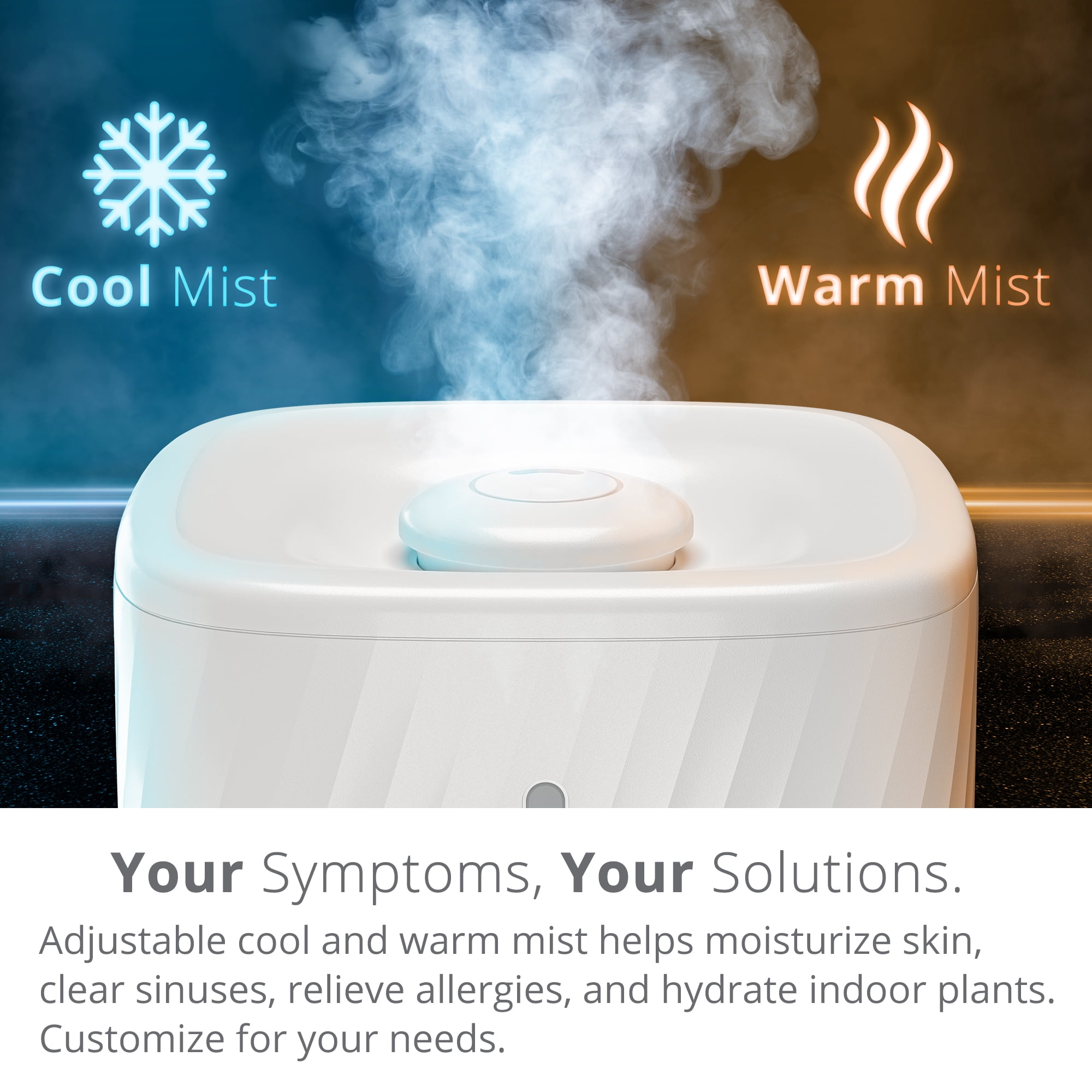 Smart Miko Bedroom Humidifier with Essential Oils