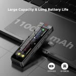 TIMMKOO 136GB AI Voice Recorder with Playback