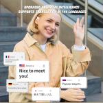 Wireless AI Translator Earbuds with 144 Languages