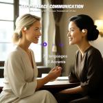 Wireless AI Translator Earbuds with 144 Languages