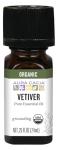 Organic Vetiver Essential Oil by Aura Cacia, 0.25 oz