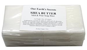 Shea Butter Melt and Pour Soap Base - 2 lbs