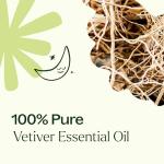 Pure Vetiver Essential Oil - 10 mL