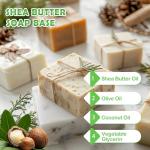 2LB Shea Butter Soap Base for DIY Soap Making