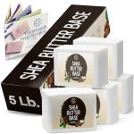Unscented Shea Butter Soap Base for DIY 5 LB