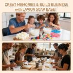 Laviony Goat Milk Soap Base - Natural & Vegan