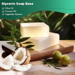 Unscented Glycerin Soap Base for DIY Soapmaking