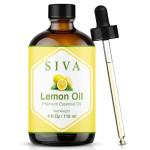 Pure Lemon Essential Oil - 4 Fl Oz with Dropper