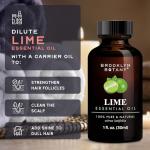 Brooklyn Botany 100% Pure Lime Essential Oil