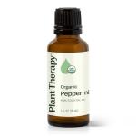 Organic Peppermint Essential Oil for Aromatherapy 30 mL