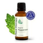 Organic Peppermint Essential Oil for Aromatherapy 30 mL