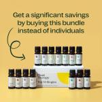 Organic Peppermint Essential Oil for Aromatherapy 30 mL