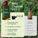 Pure Rosemary Oil for Hair Growth & Thickness