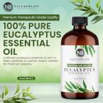 Pure Eucalyptus Essential Oil - 4oz Aromatherapy