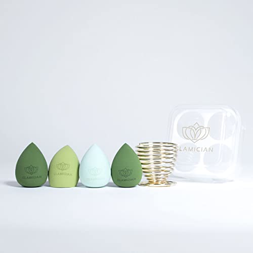 Glamician Vegan Makeup Sponge Set for Flawless Skin
