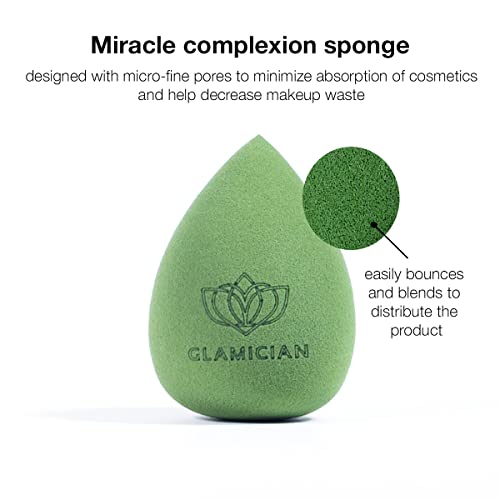 Glamician Vegan Makeup Sponge Set for Flawless Skin