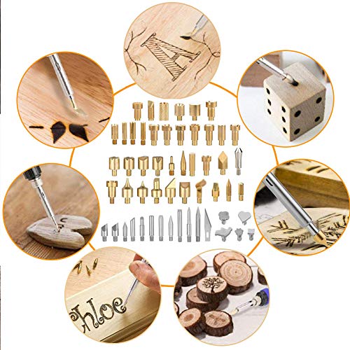 Adjustable Temperature Wood Burning Tool Kit for Adults