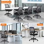 Ergonomic Mid-Back Office Chair with Lumbar Support