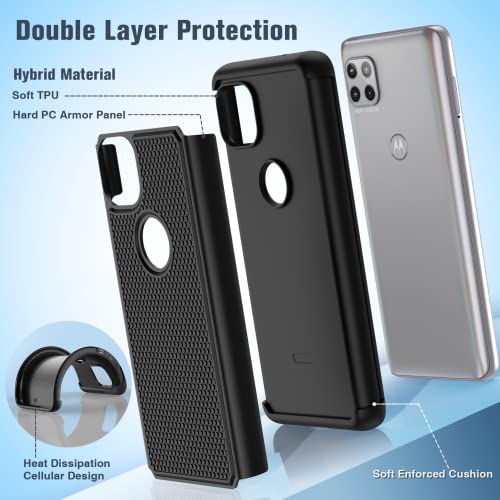 Motorola One 5G Ace Heavy Duty Phone Case