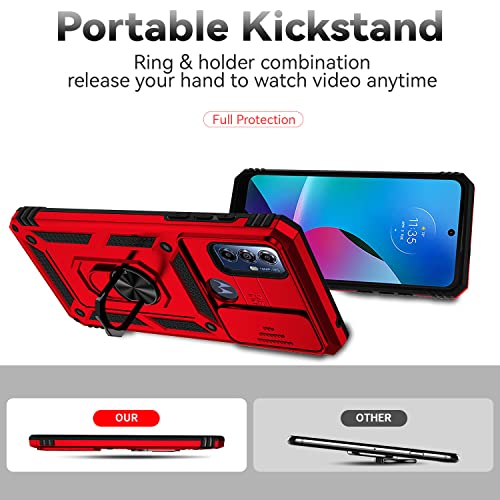 SunStory Motorola Moto G Play 2023 Case with Accessories