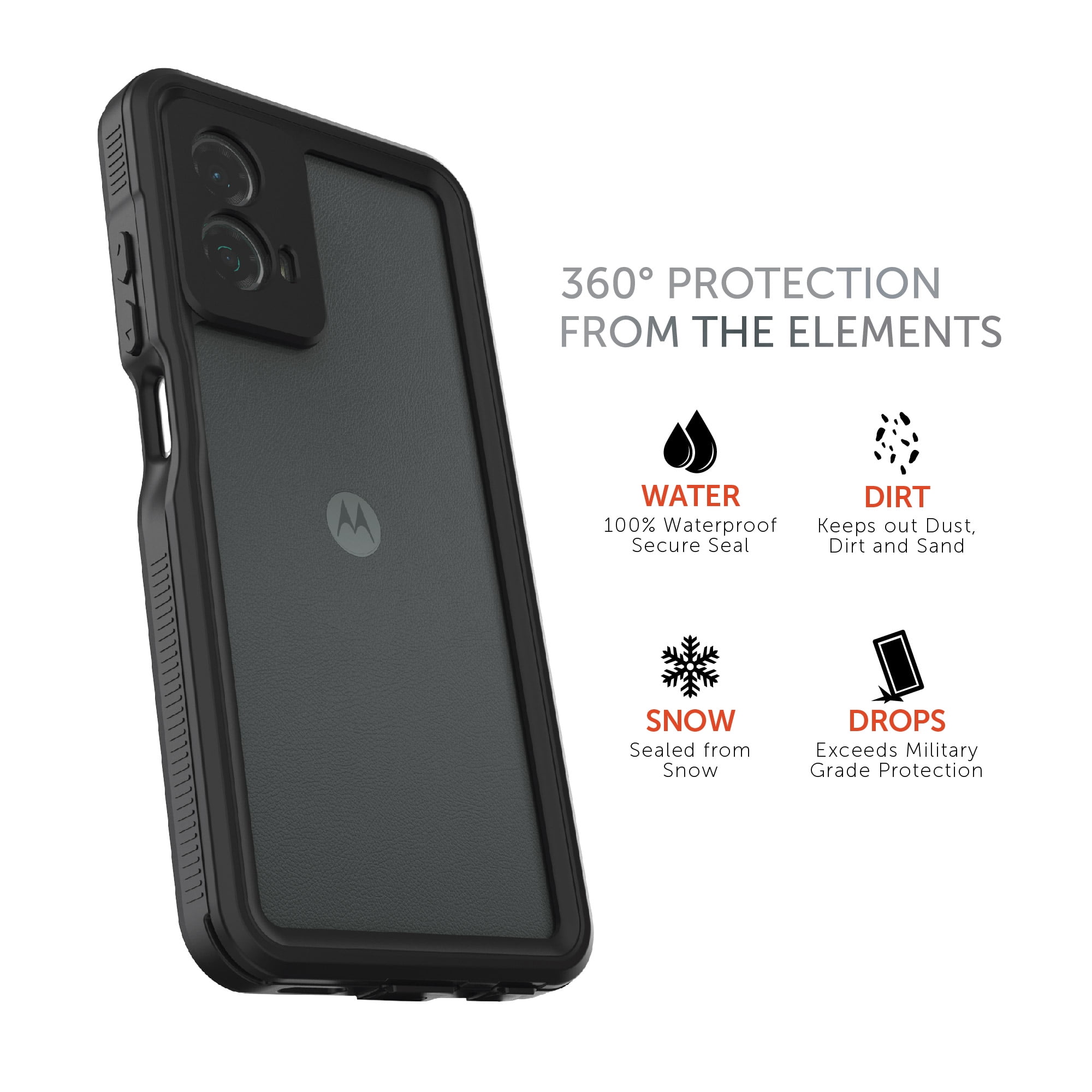 Body Glove Waterproof Phone Case for Moto G 5G