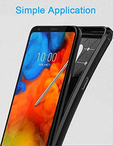 LG Stylo 4 Black Anti-Scratch Silicone Case