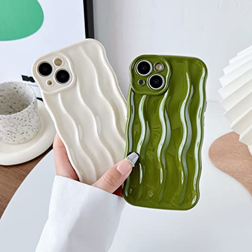 White Water Ripple Wave Soft Case for iPhone 12