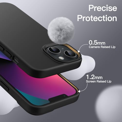 JETech Silky-Soft Silicone Case for iPhone 13