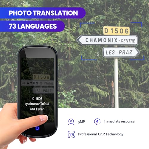 Portable Two-Way AI Language Translator Device 2024