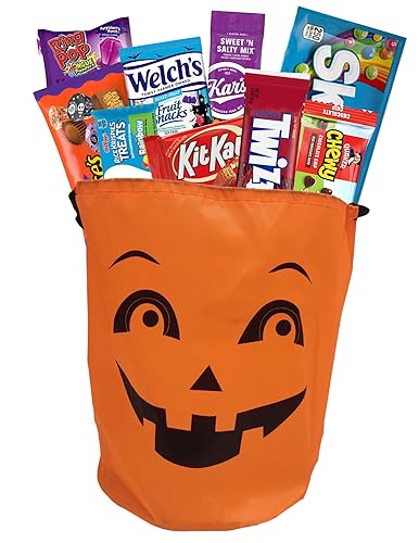 Halloween Snack Gift Bag with Treats and Candy